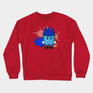 Pop Art for Kids | Superfry | Blue Crewneck Sweatshirt